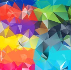 Abstract geometric background space N9