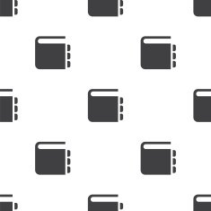 notepad vector seamless pattern N2