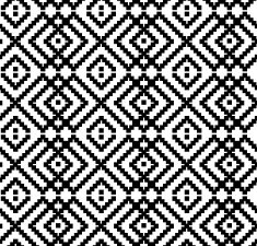 Decorative black and white seamless texture Ethnic traditional background
