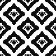 Hand drawn painted seamless pattern Vector illustration N88