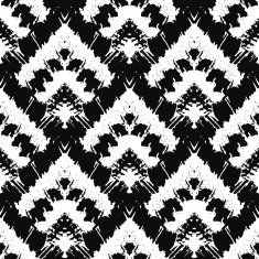 Hand drawn painted seamless pattern Vector illustration N89