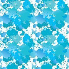 Water color blue grunge seamless background Summer season pattern