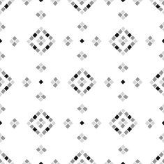 Abstract geometrical pattern with mosaic elements N2