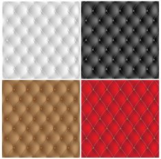 Leather upholstery pattern