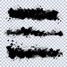 Vector Transparent Blots Set N2