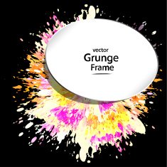 grunge frame retro N3