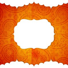 Frame in the Indian style N38