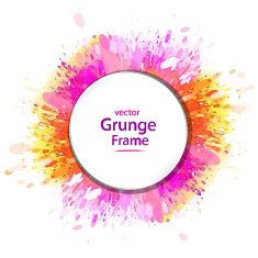 grunge frame retro N7