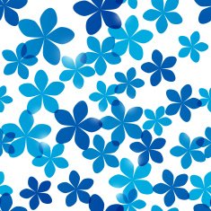 Seamless pattern with bright flowers N4