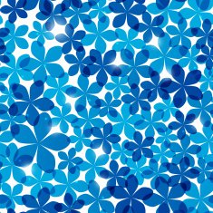 Seamless pattern with bright flowers N6