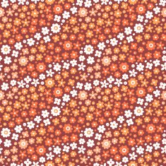 Seamless pattern with cute flowers N20