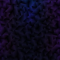 Black and Purple Abstract Background with Triangles