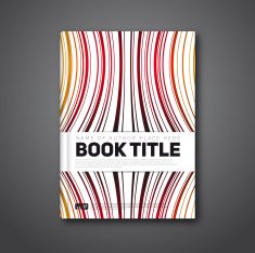 Modern abstract brochure or book N6