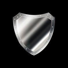 Ancient silver shield