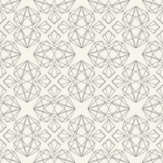 Geometric vector seamless pattern N6