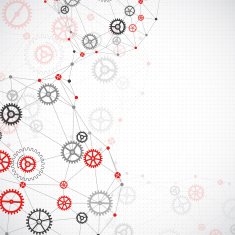Abstract technology business template background N24
