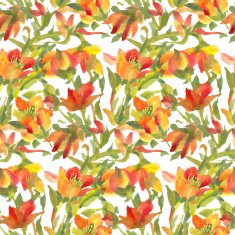Watercolor Flowers N152