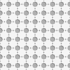 3D white eastern grid N2