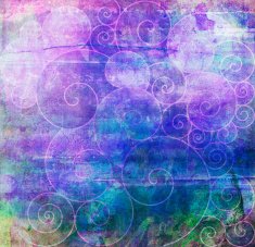 spirals on mixed media N2