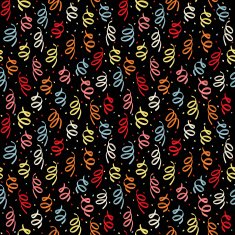 Holiday design Birthday pattern with a colorful confetti N2