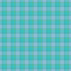 Seamless blue tartan pattern with yellow details N2