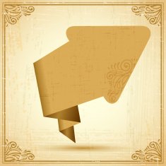 Retro origami speech bubble vector background Eps 10 N5