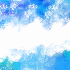 Watercolor blue background texture