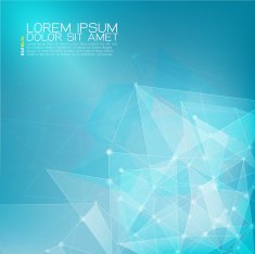abstract mesh network background for technology business concept vector