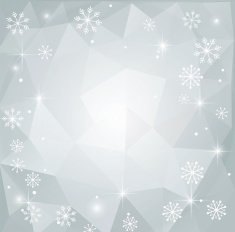 Christmas abstract polygonal background