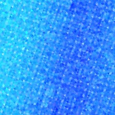 Blue glitter mosaic faceted background