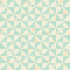 Seamless geometric pattern with origami elements