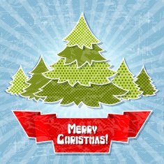 Eps 10 Christmas retro background in the style of application N3