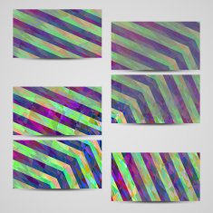 Vector business-card set for your design N324