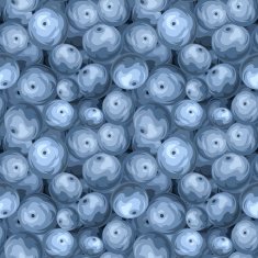 Seamless background with blueberries Vector illustration