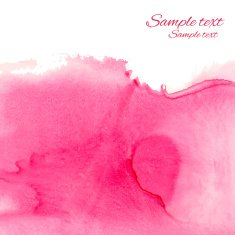 Abstract pink watercolor background N2