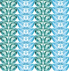 Aquamarine leaves seamless texture vector N2