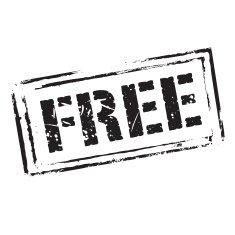 Black vector grunge stamp FREE
