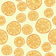 Seamless orange texture endless fruit background Abstract citrus pattern