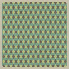 Abstract green retro pattern background recycled paper craft