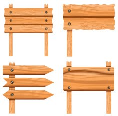 Wooden boards N5