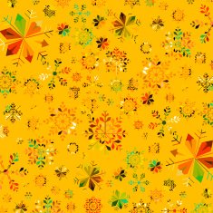 abstract colorful snowflake pattern background N2