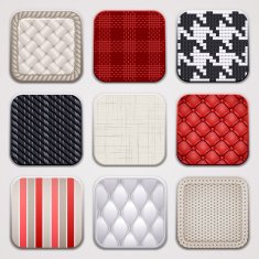 Textile squares N2