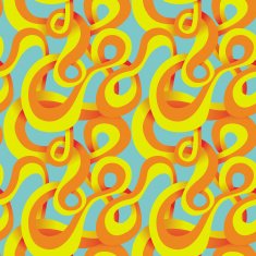 crazy vector seamless pattern N2