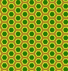 Abstract geometric seamless pattern Hexagon background N2