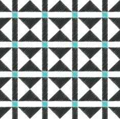 seamless geometric tiles scribble pattern N2