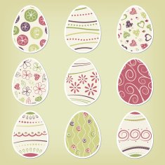 Vintage easter eggs N2