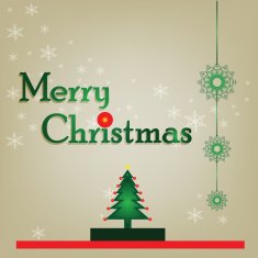 merry christmas greeting card N67