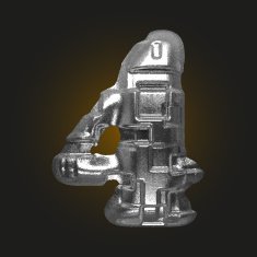 vector metal figure 4 N2