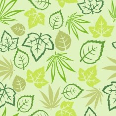 Seamless pattern with leaf N64