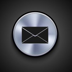 vector metal icon on gray background Eps10 N22